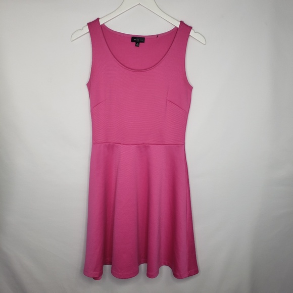 The Limited Dresses & Skirts - The Limited Hot Pink Fit and Flare Dress
